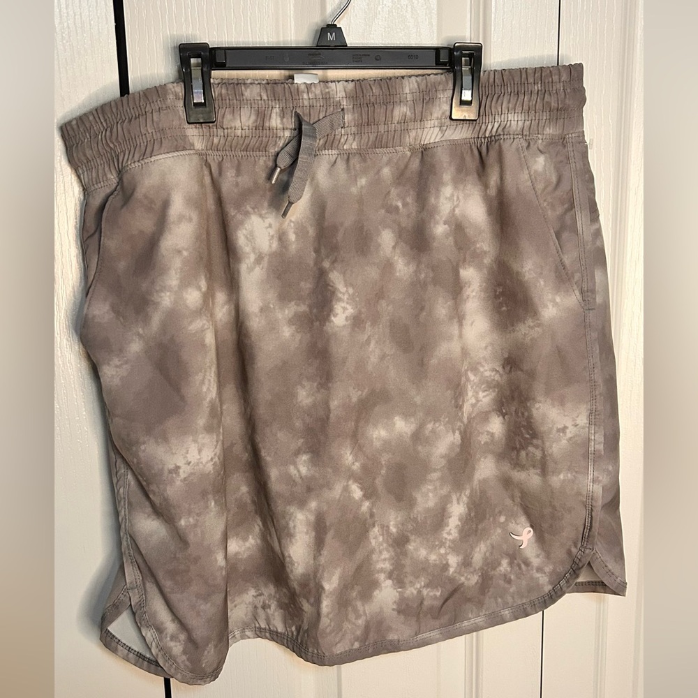 Susan G. Komen by Earth Yoga Skort Tennis Golf Pickleball Casual Women's XXL‎